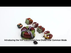 قطعات الکترونیک EMI فیریت هسته ترویید Bead ID 0.8-13.8mm