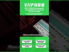 فیلتر EMI AC خط برق با عبور کم 110 ولت 250 ولت با سیم‌های رابط