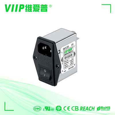 خرید فیلتر EMI خطی 120 ولت AC با سوکت نر فیوز C14 online manufacture