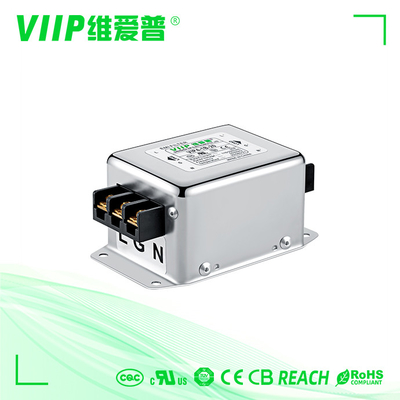 خرید VIIP OEM ODM AC Power Line EMI فیلتر 1760VDC 30-100dB online manufacture