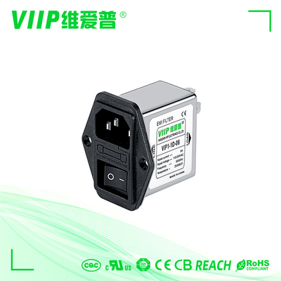 خرید فیلتر Emi خط برق سوکت 94v-0 IEC320 برای تجهیزات تست تک فیوز online manufacture