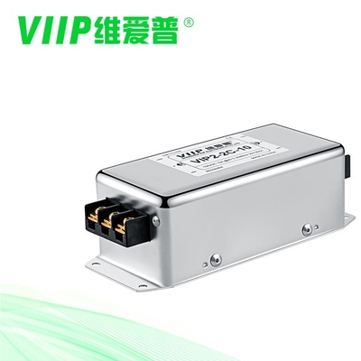 خرید افت درج فیلتر EMI 3 فاز فلزی 60~90dB خط به زمین 2250VDC یا 2000VAC online manufacture