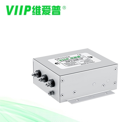 خرید محدوده دما 25 ℃ - 85 ℃ فیلتر EMI 3 فاز 30A جریان نامی online manufacture