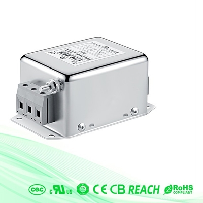 خرید Din Rail Mounted 3 Phase Emi Filter 220v for تهویه مطبوع صنعتی online manufacture