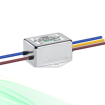خرید 50/60 هرتز فرکانس عملیاتی AC فیلترهای RFI EMI تک فاز با عملکرد بالا online manufacture