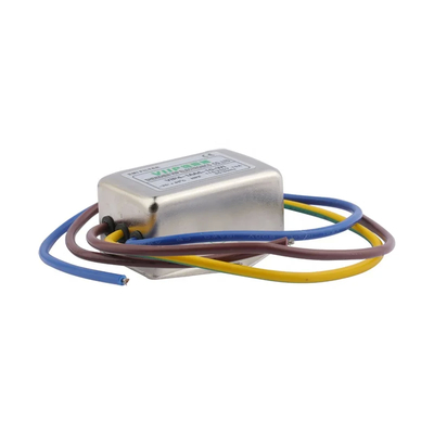 خرید فیلترهای 10A DC EMI 250VDC ولتاژ نامی برای منبع برق DC online manufacture