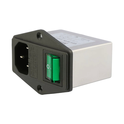 خرید 250 VAC ولتاژ 10 A جریان 150KHZ ~ 30MHZ فیلتر کاهش EMI سطح نصب online manufacture