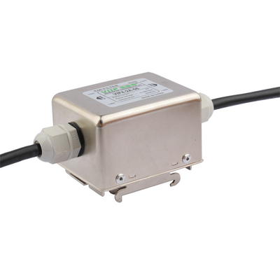 خرید VIP2-2A-10 50Ω فیلتر EMI DC با 2A 100MΩ مقاومت عایق بندی فلز خانه مقاومت ورودی 50Ω online manufacture