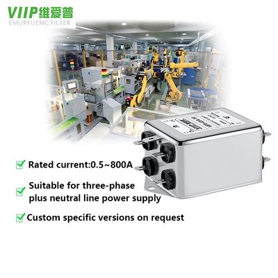 خرید 380V Input AC EMI Filter with 20A Rated Current and 440V Rated Voltage for Building Automation online manufacture