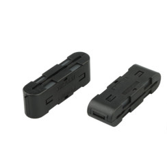 USB Scfs نوع فریت هسته تقسیم، کابل مسطح حلقه فریت اسپیکر آهنربا