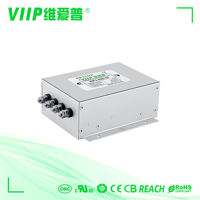 فیلترهای خط برق تهویه مطبوع فیلتر سرکوب برق سه فاز 6A