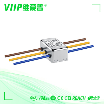 فیلتر 220VAC تک فاز EMI با تضعیف 20db و امپدانس 50ω