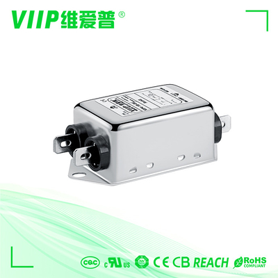 فیلتر EMI 110V/250V AC با بلوک پایانی و برنامه های فرکانس پایین