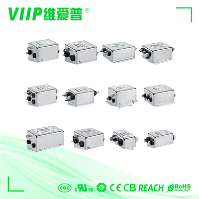 مقاومت فیلتر EMI تک فاز سازگار با Rohs ≤1.5Ω کاهش ≥20dB و سرکوب موثر EMI